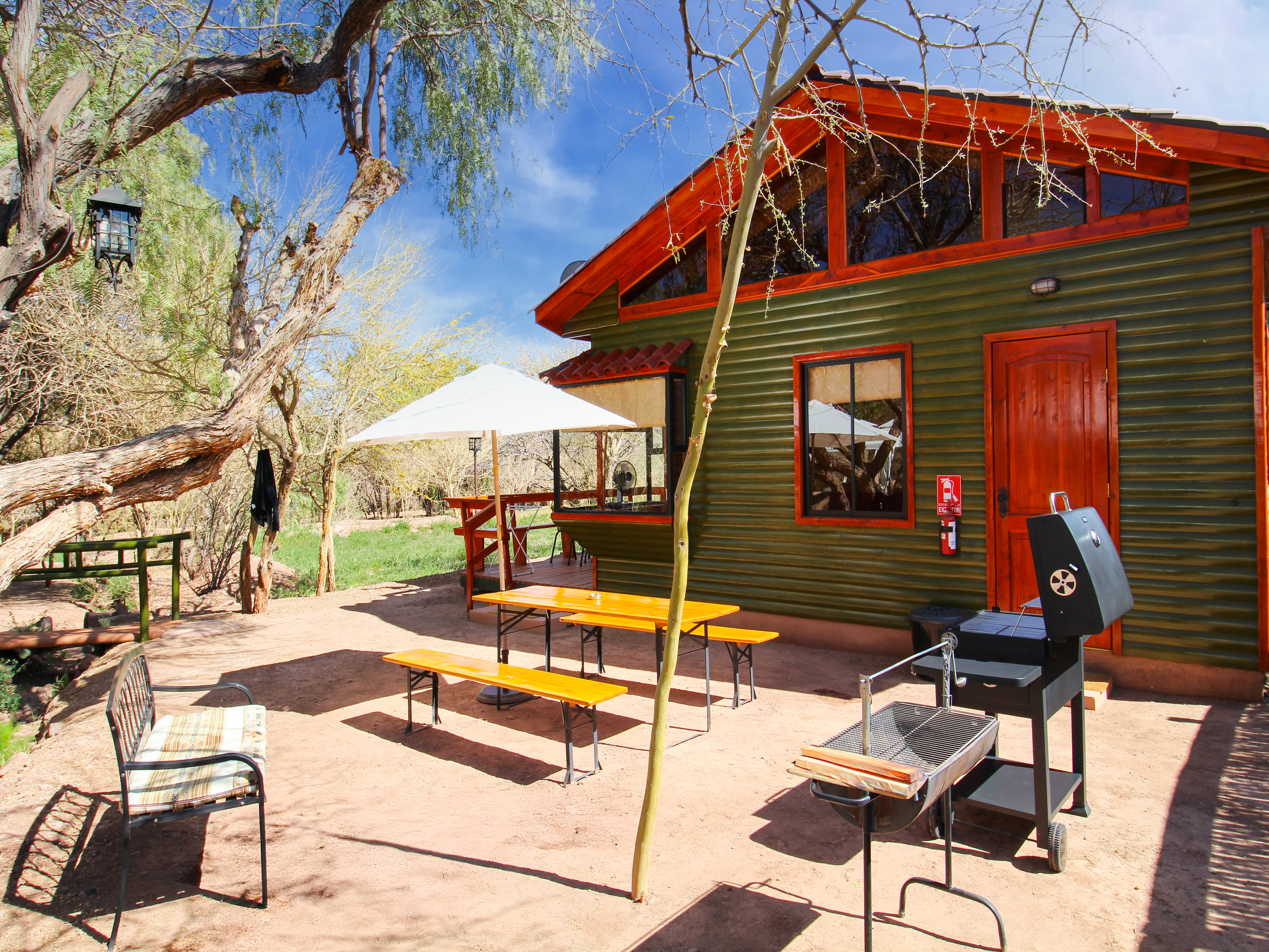 Bungalow Superior, 2 dormitorios, terraza, vista a la piscina