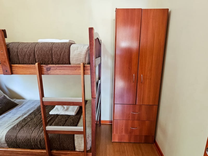 Bunk bed in the second bedroom