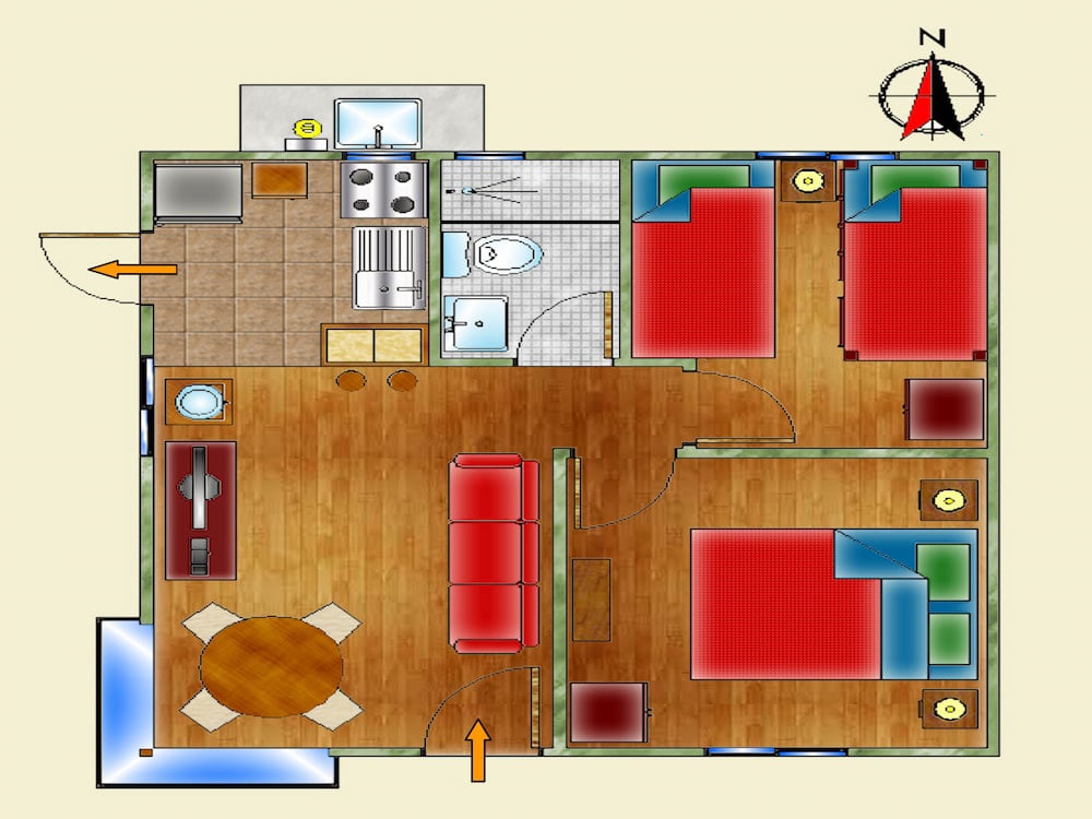 Elite Bungalow floor plan