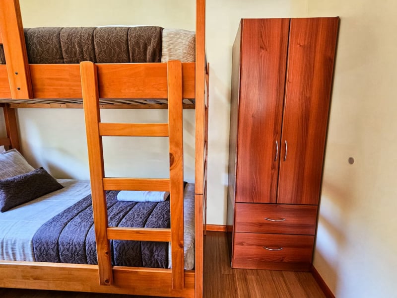 Bunk bed in the second bedroom