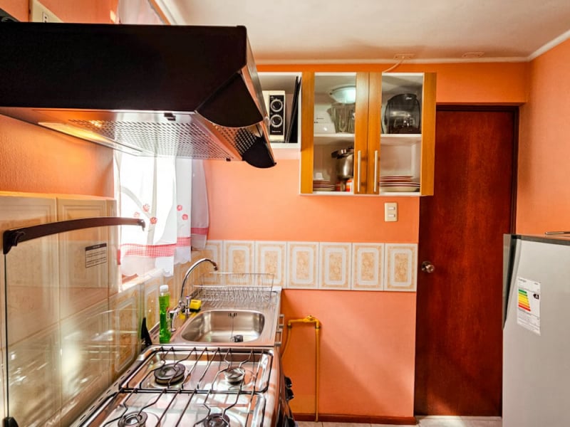 Kitchen with sink