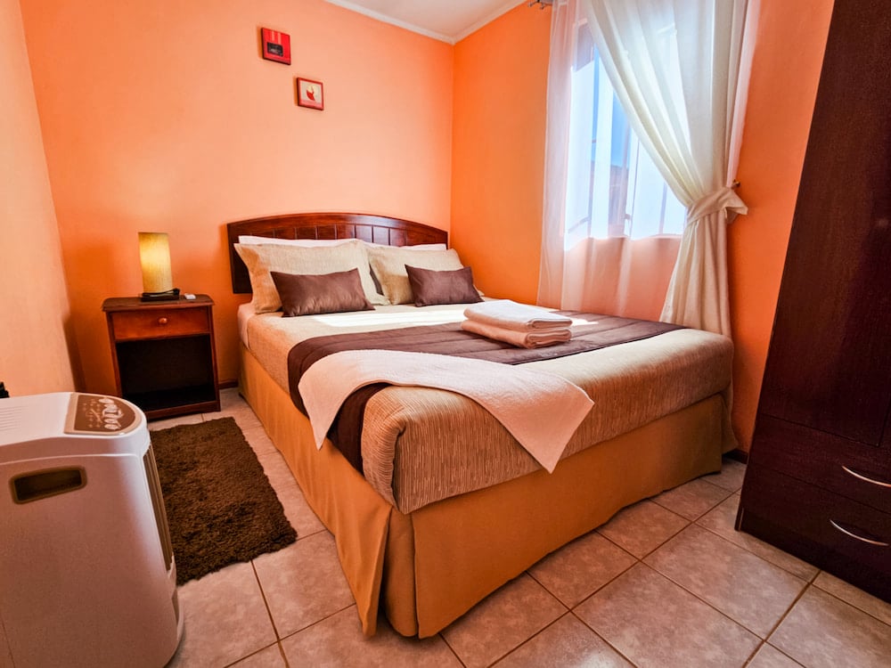 Main bedroom of the Standard Bungalow