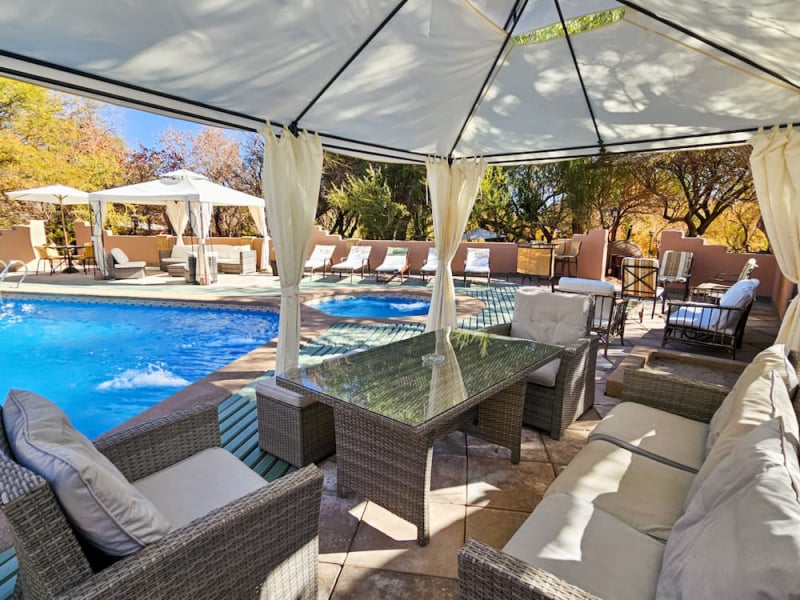 Awning by the pool