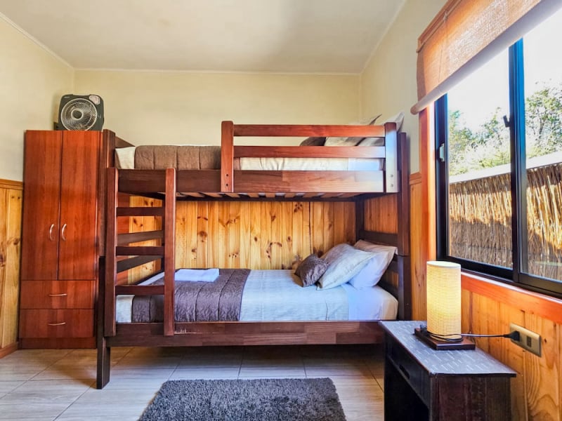 Bunk bed in the second bedroom