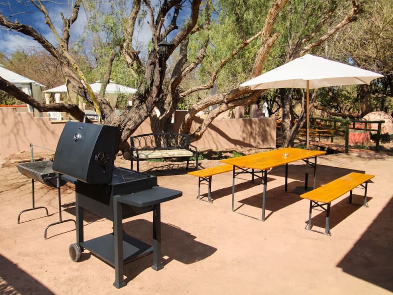 BBQ area grill