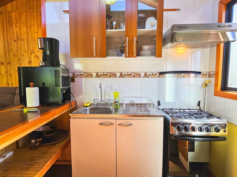 Kitchen with oven