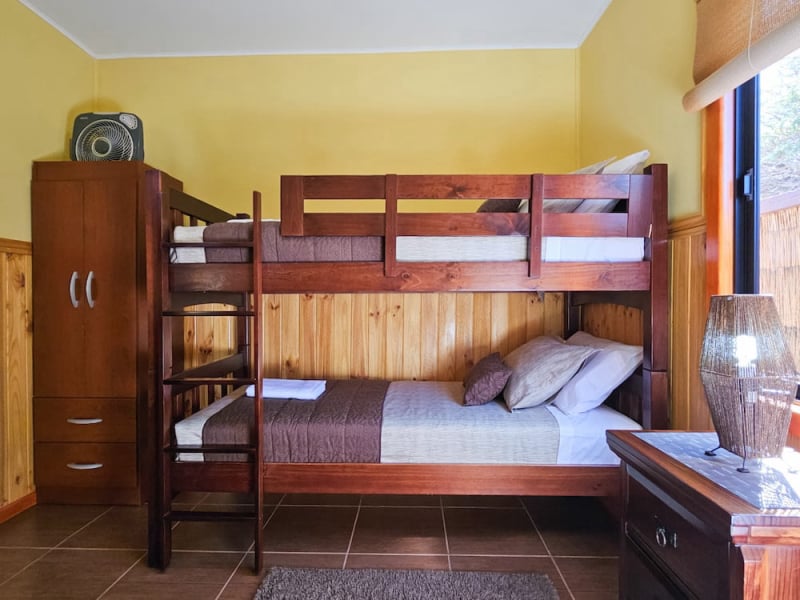 Bunk bed in the second bedroom