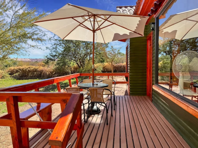 Terrace with garden view